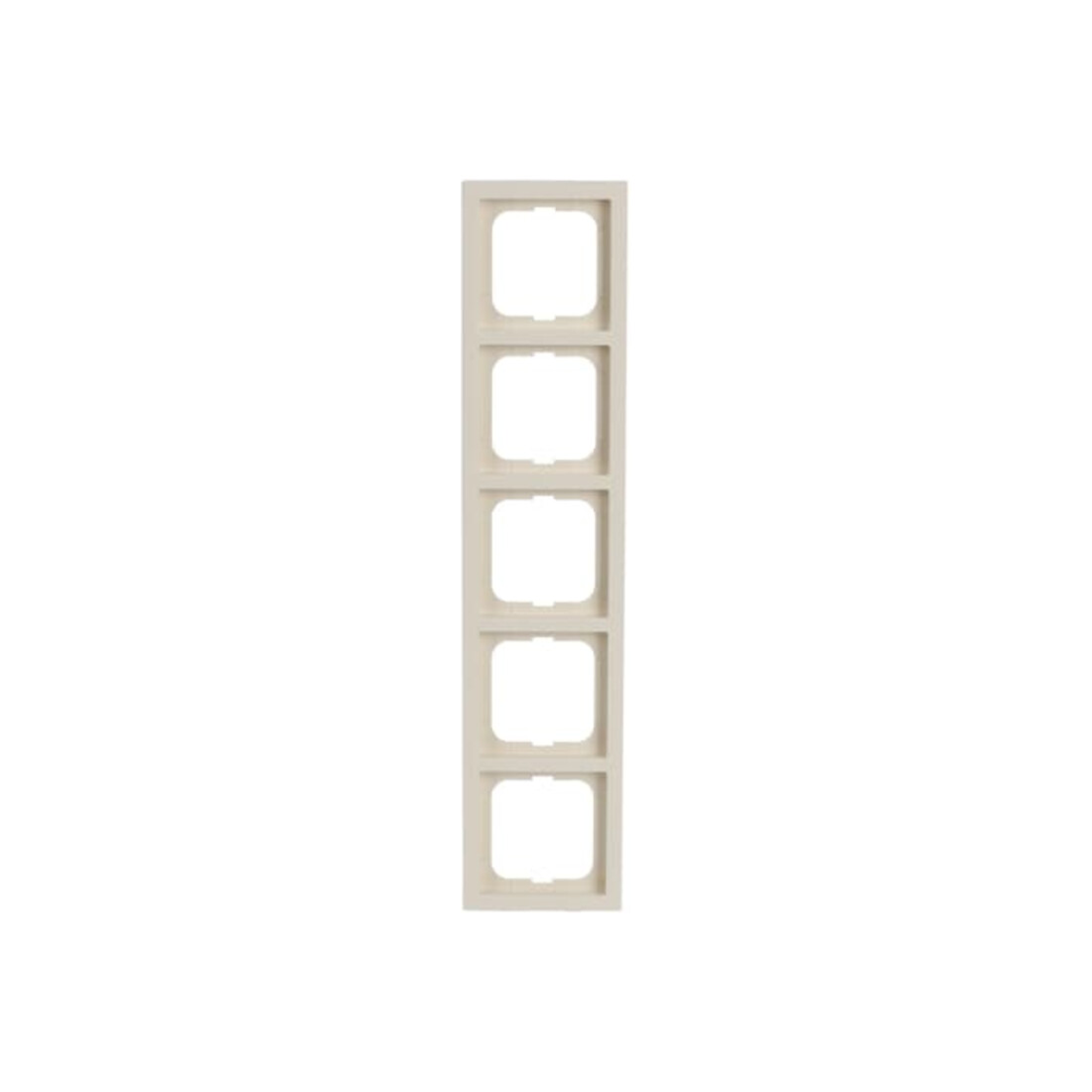 Busch-Jaeger Cadre 5-fach blanc ivoire/blanc, fut.linear 1725-182K