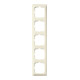 Busch-Jaeger Cadre 5-fach blanc, pour cache-câble 2515-212K-102