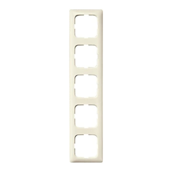 Busch-Jaeger Cadre 5-fach blanc, pour cache-câble 2515-212K-102