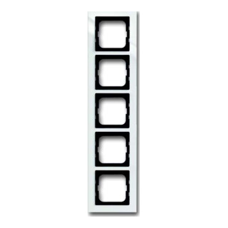 Busch-Jaeger Cadre 5-fach blanc studio 1725-284
