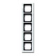 Busch-Jaeger Cadre 5-fach blanc studio 1725-284