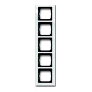 Busch-Jaeger Cadre 5-fach blanc studio 1725-284-1