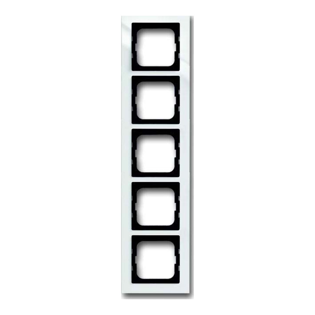 Busch-Jaeger Cadre 5-fach blanc studio 1725-284