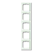 Busch-Jaeger Cadre 5-fach blanc studio mat 1725-884K-1
