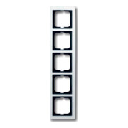 Busch-Jaeger Cadre 5-fach blanc studio, solo 1725-84-1