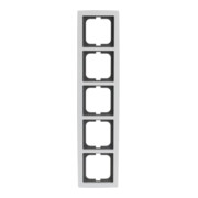 Busch-Jaeger Cadre 5-fach blanc studio, solo 1725-84-3