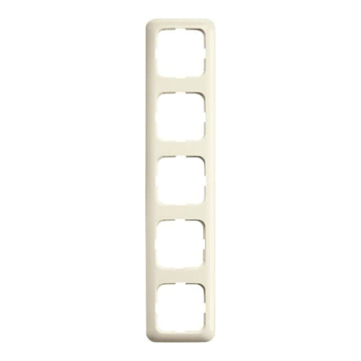 Busch-Jaeger Cadre 5-fach blanc, vertical + horizontal 2515-212