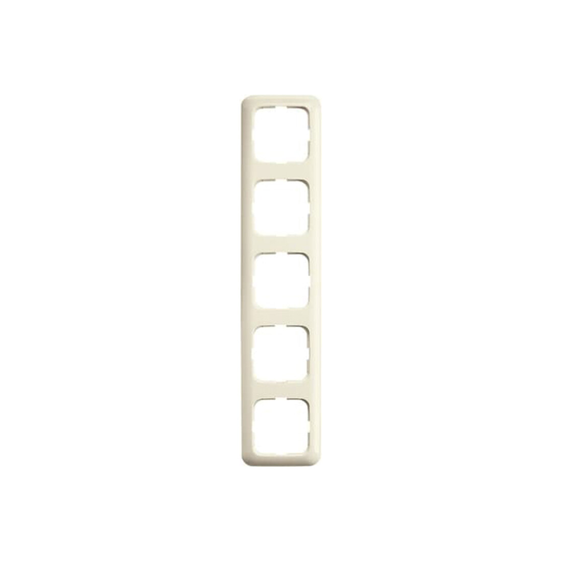 Busch-Jaeger Cadre 5-fach blanc, vertical + horizontal 2515-212