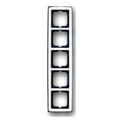 Busch-Jaeger Cadre 5-fach chrome brillant 1725-80G-1