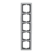Busch-Jaeger Cadre 5-fach chrome brillant 1725-80G-3