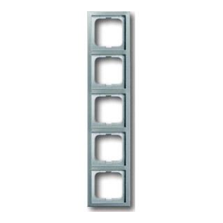 Busch-Jaeger Cadre 5-fach pur acier inoxydable 1725-866K