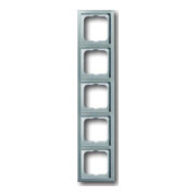Busch-Jaeger Cadre 5-fach pur acier inoxydable 1725-866K-1