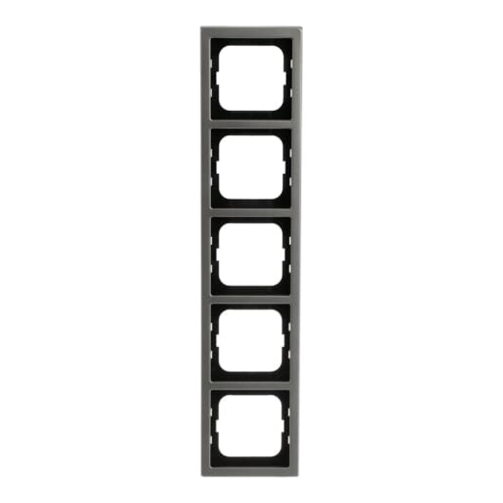 Busch-Jaeger Cadre 5-fach pur acier inoxydable 1725-866K