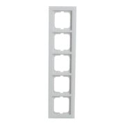 Busch-Jaeger Cadre 5-fach verre blanc 1725-280-3