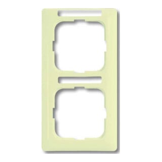 Busch-Jaeger Cadre double blanc 1722 NSKA-212