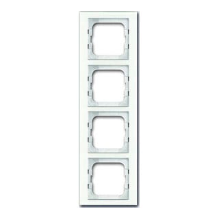 Busch-Jaeger Cadre quadruple verre blanc 1724-280