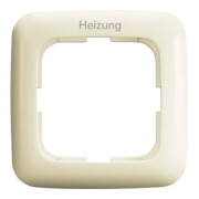 Busch-Jaeger Cadre simple blanc, (chauffage urgence) 2511 JH-212-1