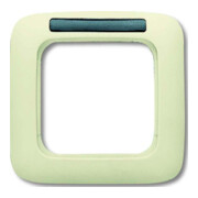 Busch-Jaeger Cadre simple blanc, fenêtre de visualisation 1721 NS-212-1