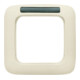 Busch-Jaeger Cadre simple blanc, fenêtre de visualisation 1721 NS-212