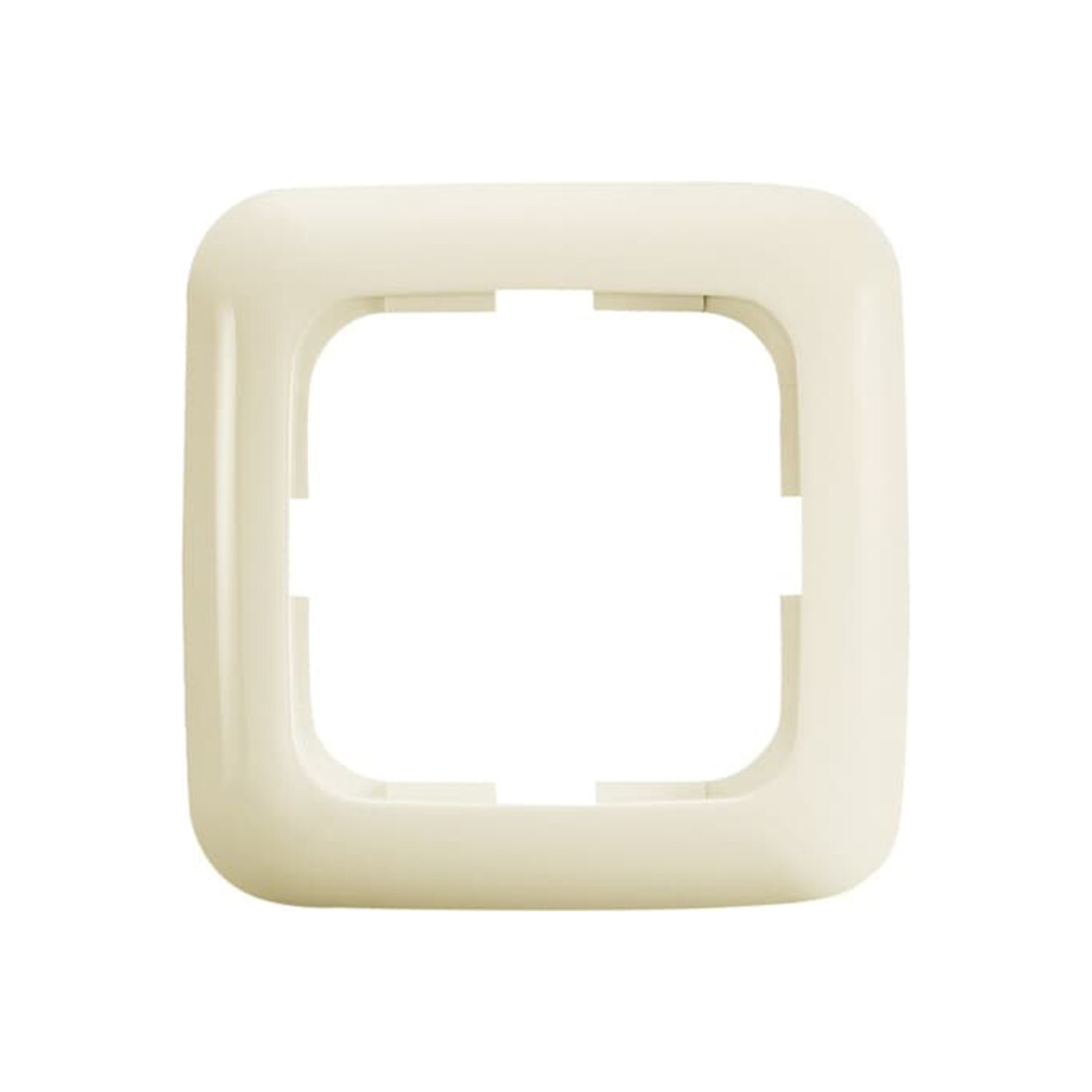 Busch-Jaeger Cadre simple blanc, vertical + horizontal 2511-212