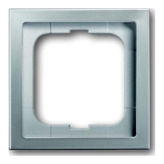 Busch-Jaeger Cadre simple pur acier inoxydable 1721-866K