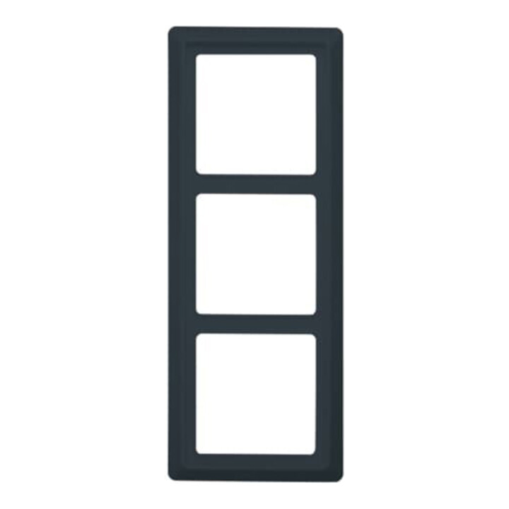 Busch-Jaeger Cadre triple anthracite encastré toutes saisons 2103-35