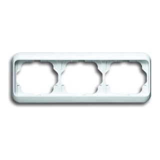 Busch-Jaeger Cadre triple blanc studio, horizontal 1723-24G