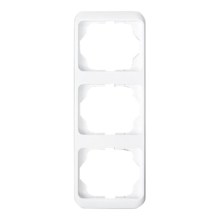 Busch-Jaeger Cadre triple blanc studio, vertical 1733-24G