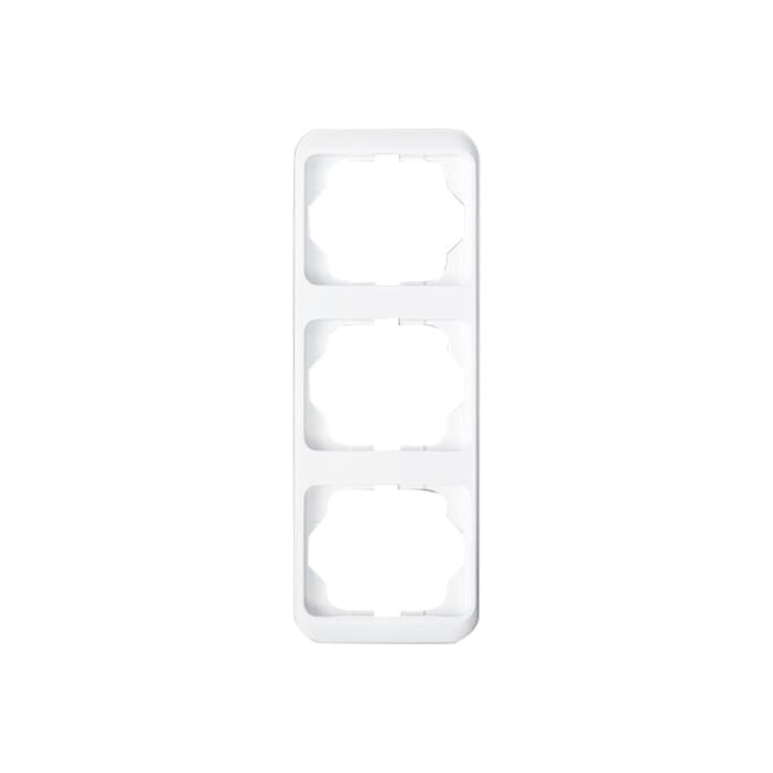 Busch-Jaeger Cadre triple blanc studio, vertical 1733-24G