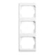 Busch-Jaeger Cadre triple blanc studio, vertical 1733 KA-24G