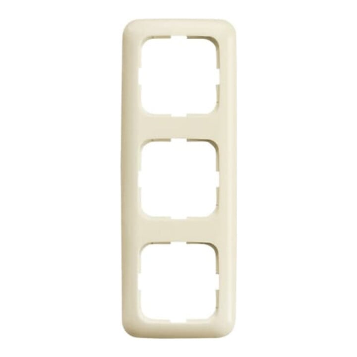 Busch-Jaeger Cadre triple blanc, vertical + horizontal 2513-212