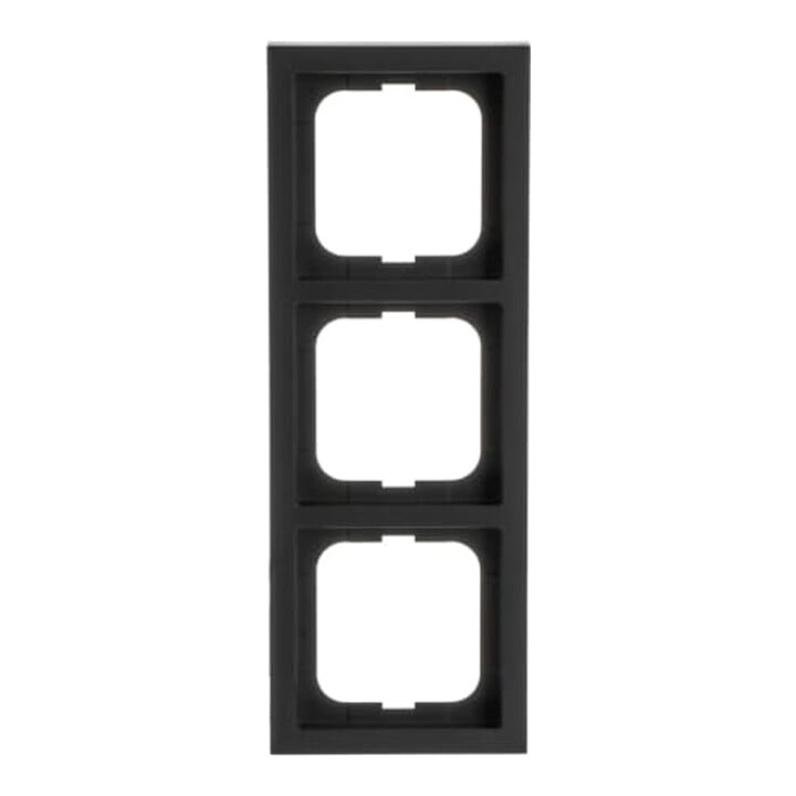 Busch-Jaeger Cadre triple noir mat, f.lin. 1723-885K