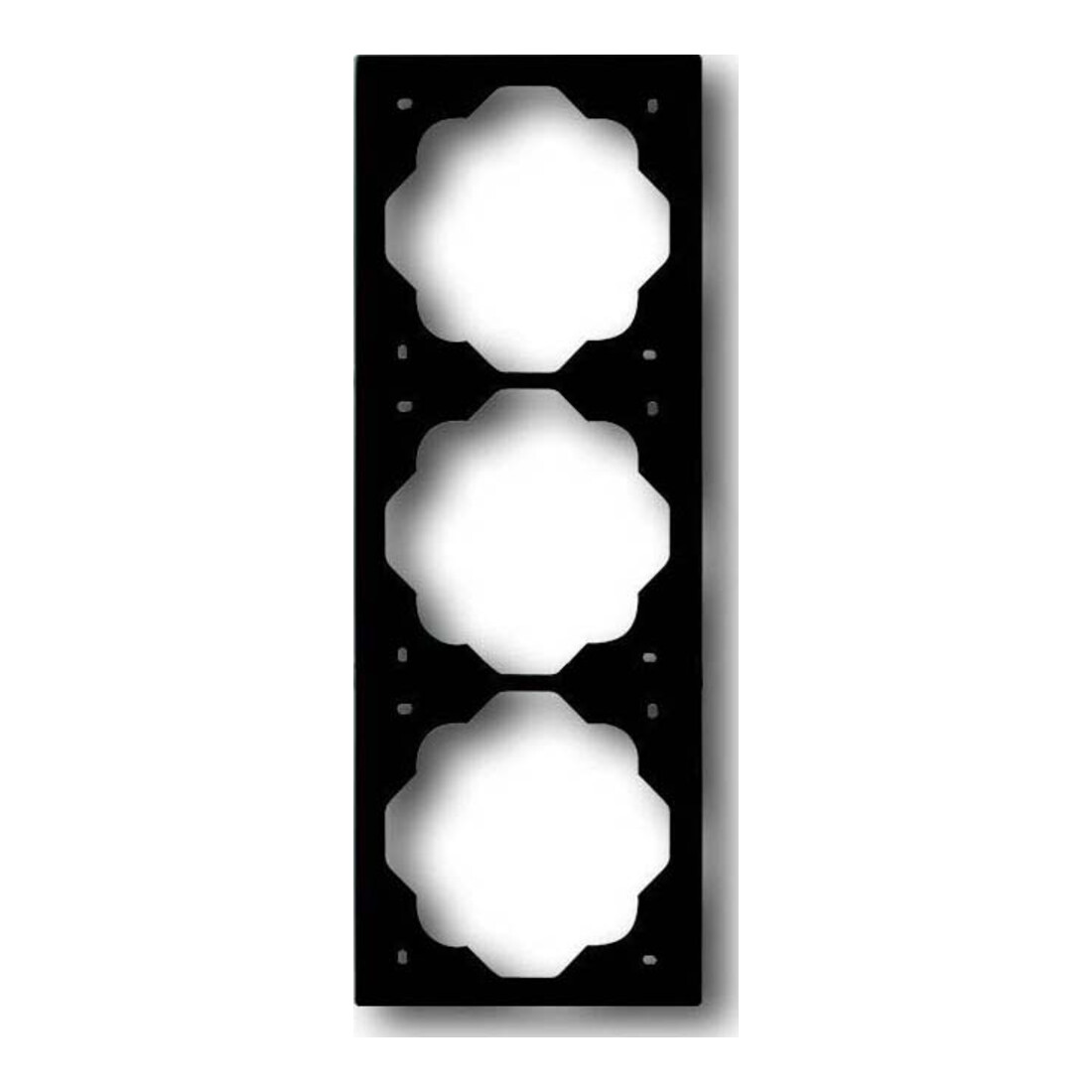 Busch-Jaeger Cadre triple noir mat, impuls 1723-775