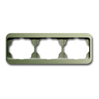 Busch-Jaeger Cadre triple palladium, horizontal 1723-260