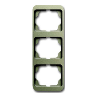 Busch-Jaeger Cadre triple palladium, vertical 1733-260
