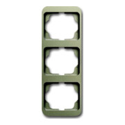 Busch-Jaeger Cadre triple palladium, vertical 1733-260-3