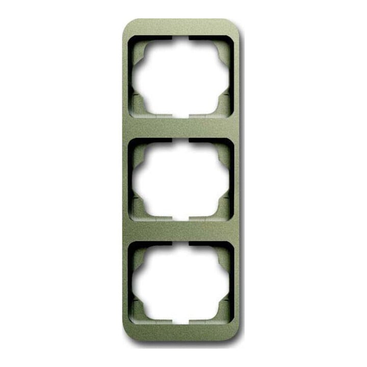 Busch-Jaeger Cadre triple palladium, vertical 1733-260