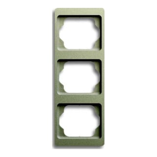Busch-Jaeger Cadre triple palladium, vertical 1733 KA-260