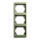 Busch-Jaeger Cadre triple palladium, vertical 1733 KA-260