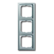 Busch-Jaeger Cadre triple pur acier inoxydable 1723-866K-1