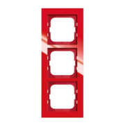 Busch-Jaeger Cadre triple rouge 1723-287-3