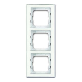 Busch-Jaeger Cadre triple verre blanc 1723-280