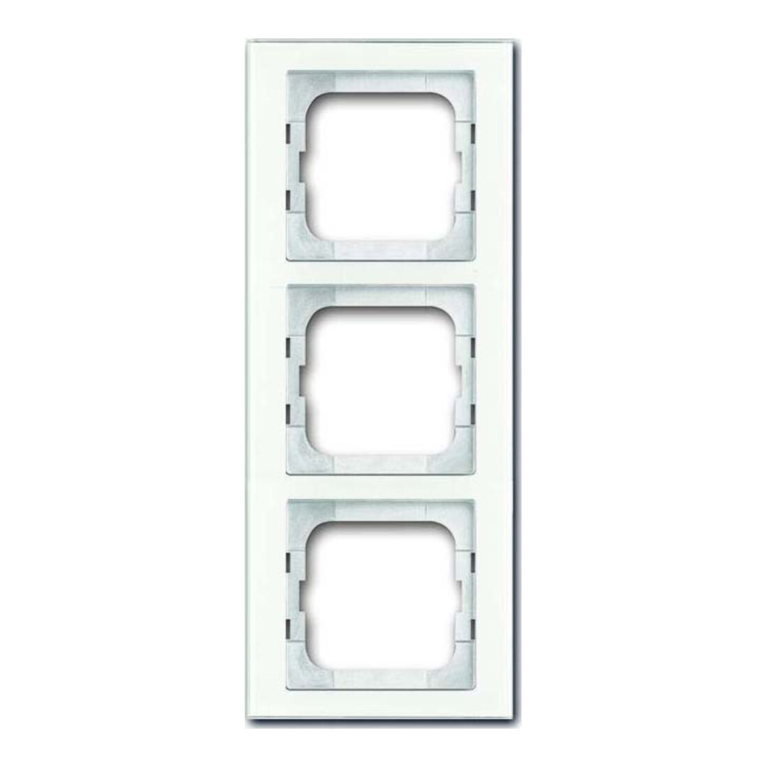 Busch-Jaeger Cadre triple verre blanc 1723-280