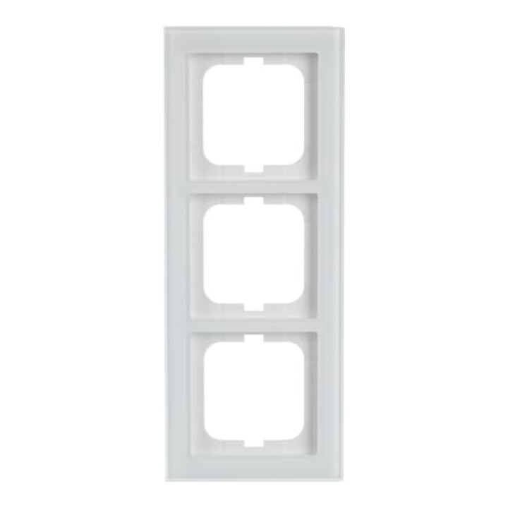 Busch-Jaeger Cadre triple verre blanc 1723-280