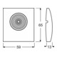 Busch-Jaeger Capot gn pour 2661 WS-53 2863-13-53