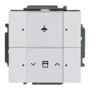Busch-Jaeger Capteur tactile double avec accouplement de bus 6126/01-84-2