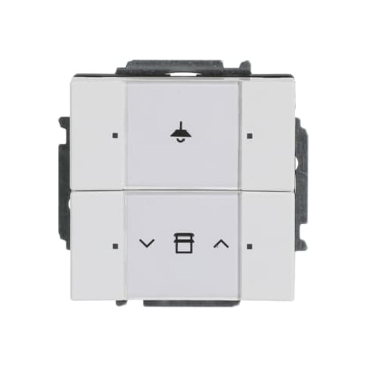 Busch-Jaeger Capteur tactile double avec accouplement de bus 6126/01-84