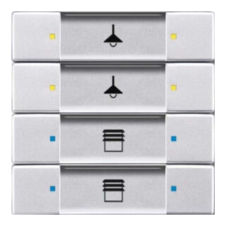 Busch-Jaeger Capteur tactile multifonction 4/8 voies 6127/02-83