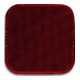 Busch-Jaeger Capuchon rouge pour signal lumineux 2526-12