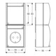 Busch-Jaeger Combinaison 2601/6/20 EW-54